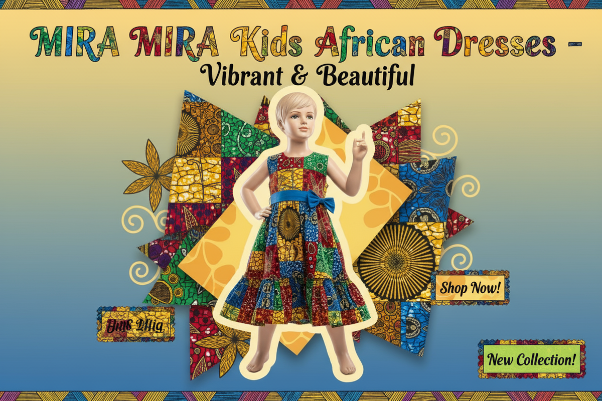 MIRA MIRA Kids African Dresses promotional banner