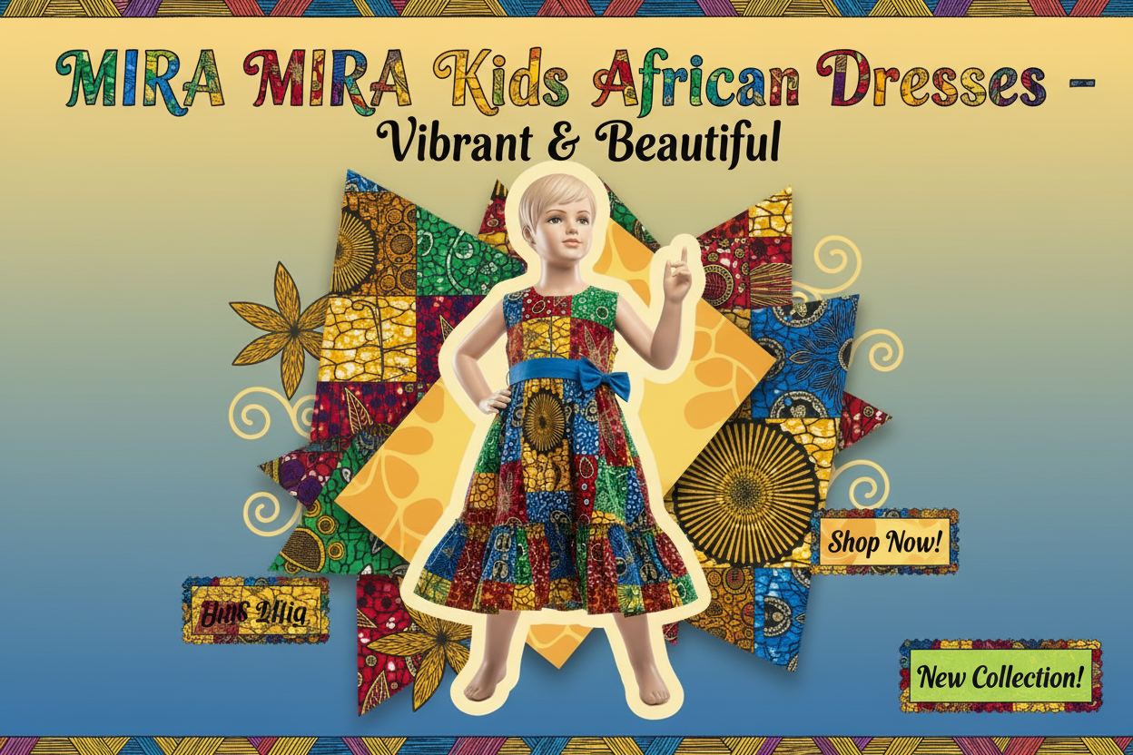MIRA MIRA Kids African Dresses promotional banner
