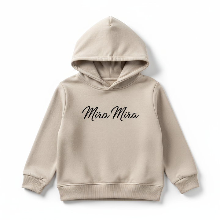 MIRA MIRA Kids Hoodie Cursive