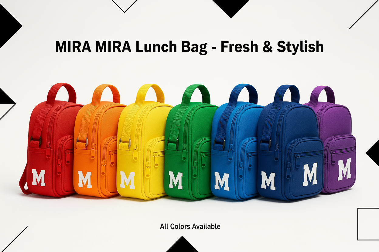 MIRA MIRA Lunch Bag - All Colors with Headline