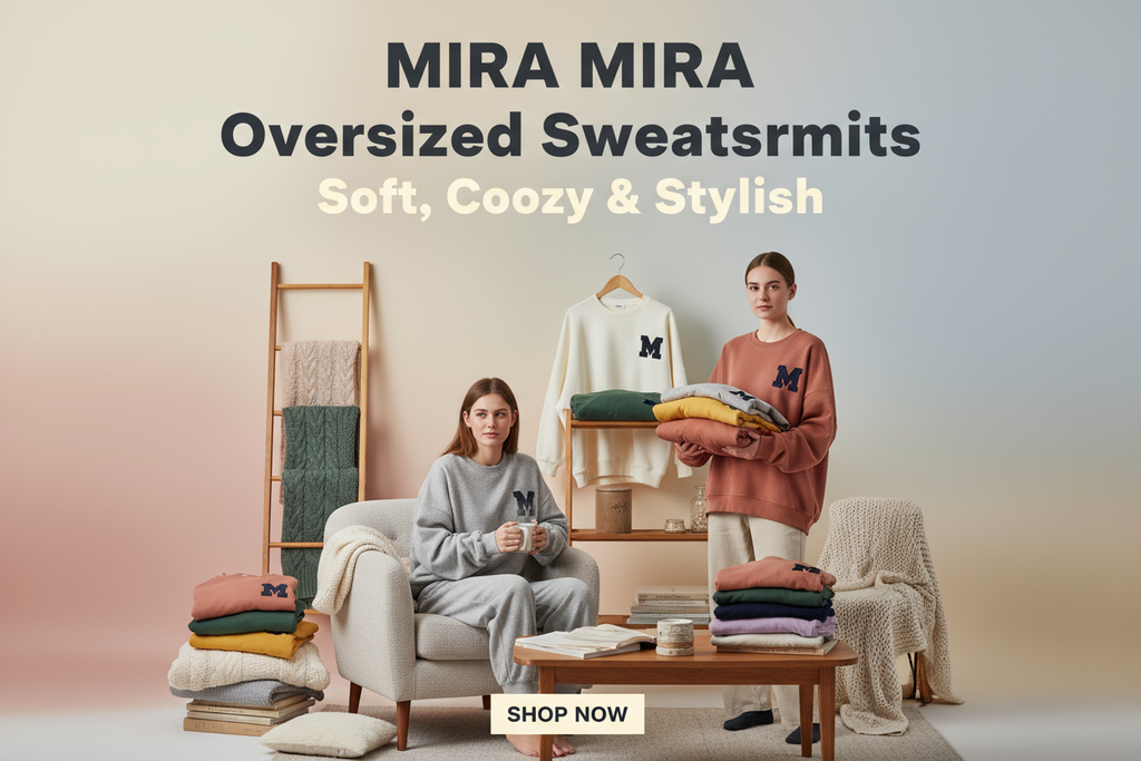 MIRA MIRA Oversized Sweatshirts promotional banner