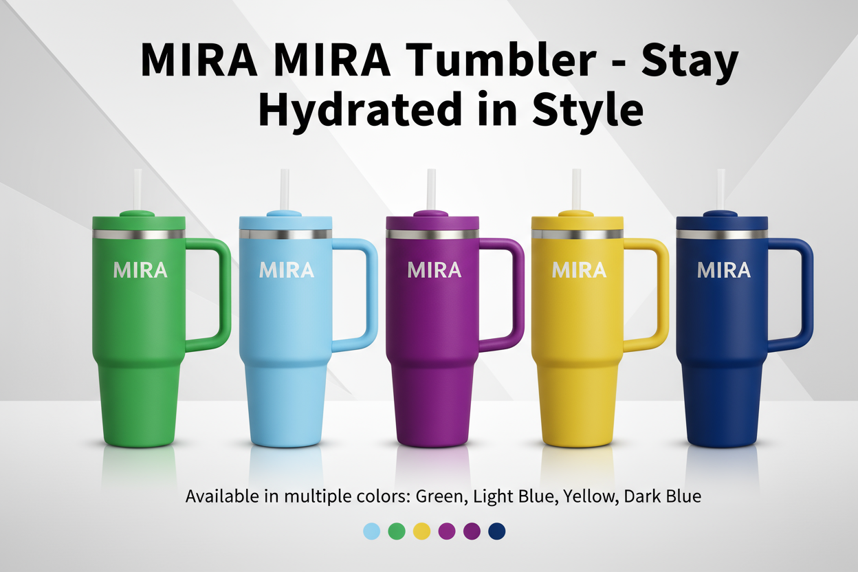 MIRA MIRA Tumbler - All Colors with Headline