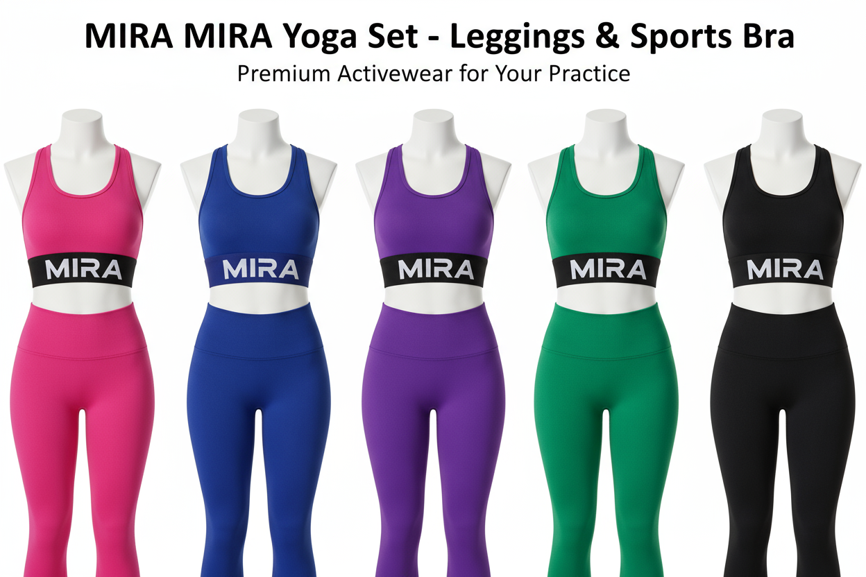 MIRA MIRA Yoga Set - Alo Style with Brand Band