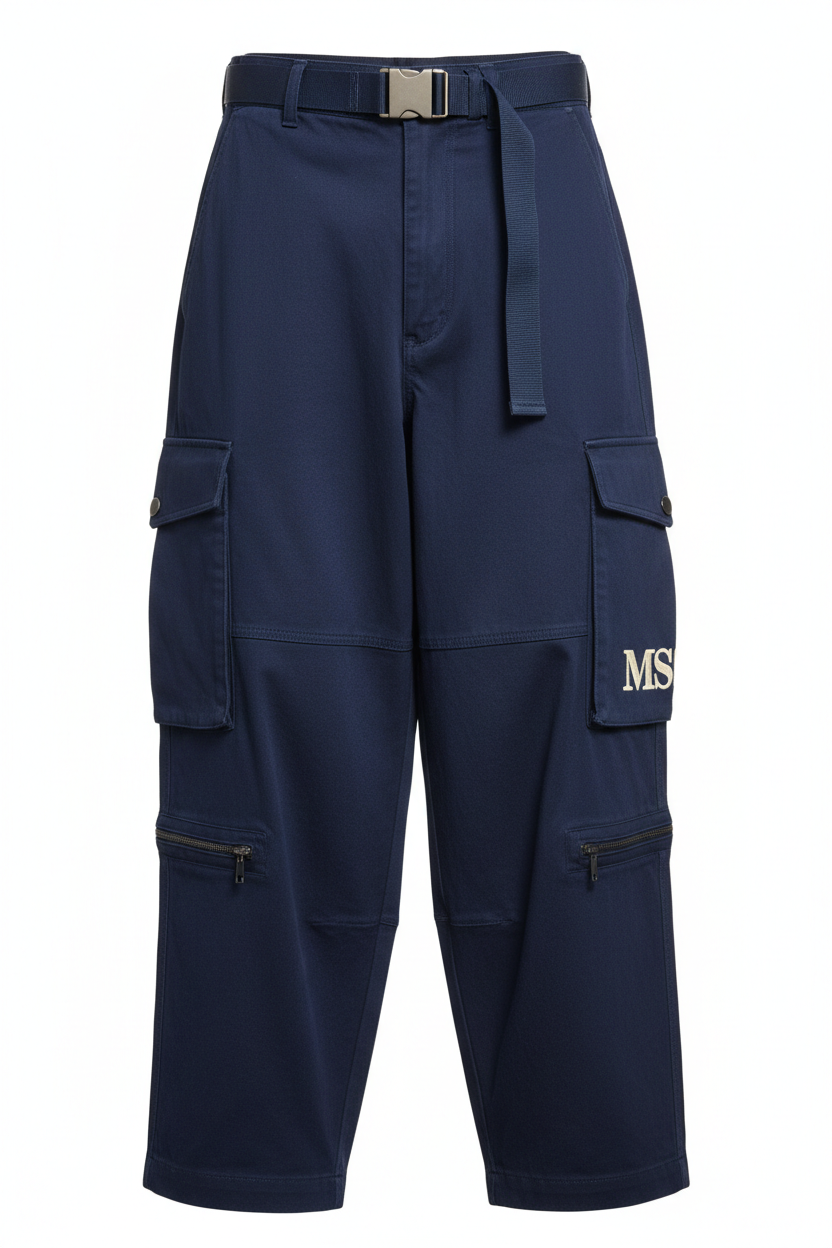 Navy blue cargo pants
