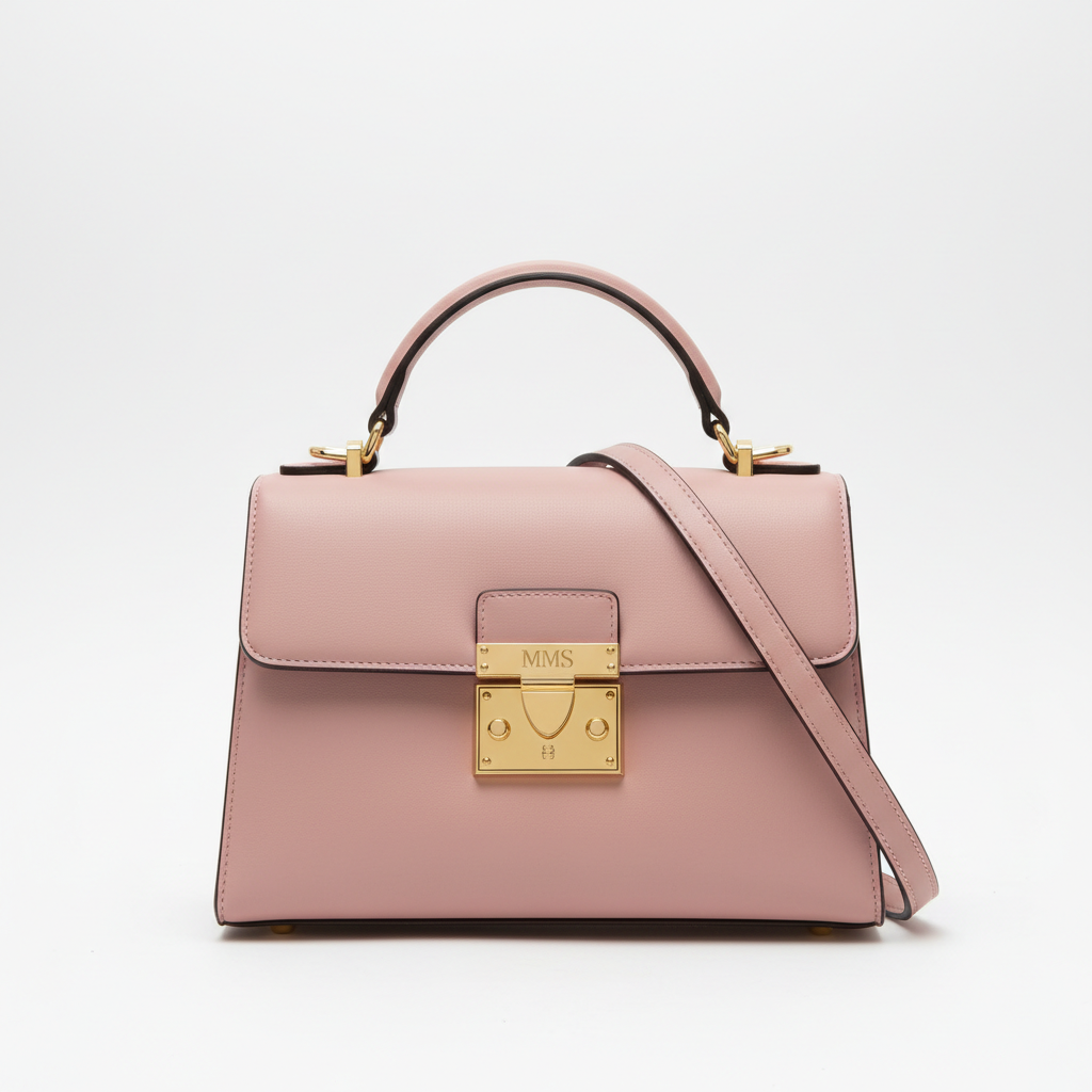 Pink handbag