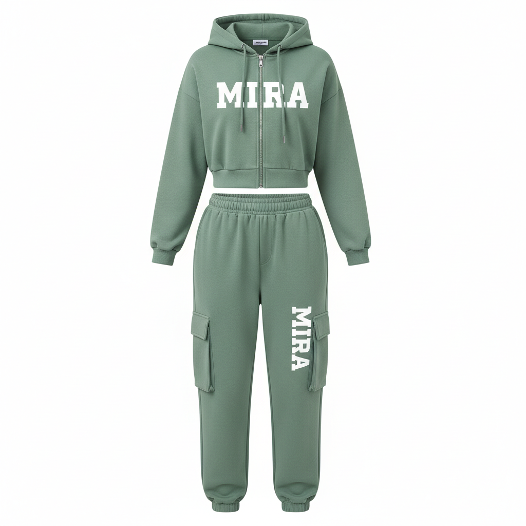 Sage green MIRA matching set