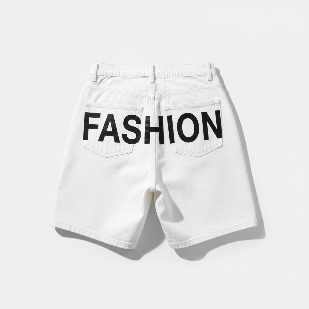 White jorts back with FASHION